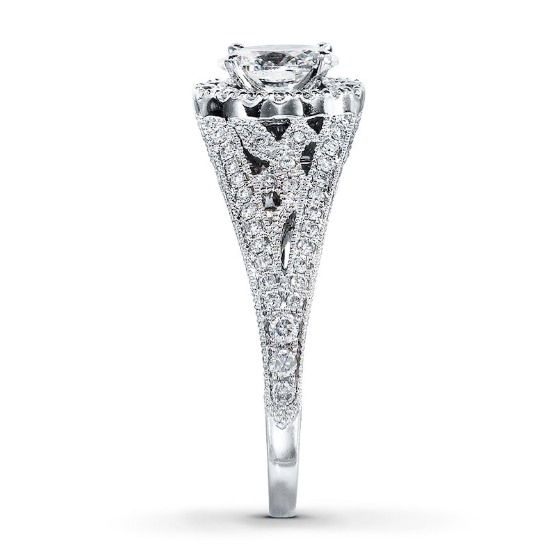 Main Image 3 of Previously Owned Neil Lane Engagement Ring 1-1/2 ct tw Diamonds 14K White Gold