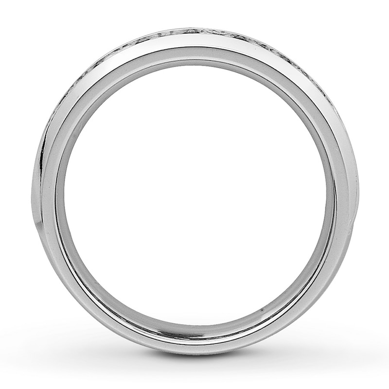 Main Image 2 of Previously Owned Anniversary Band 1 ct tw Round-cut Diamonds Platinum