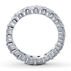 Thumbnail Image 2 of Previously Owned Diamond Eternity Ring 2 ct tw Round-cut 14K White Gold Size 6