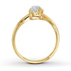 Previously Owned Diamond Ring 1/6 ct tw Round-Cut 10K Yellow Gold