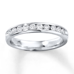 Previously Owned Anniversary Band 1 ct tw Round-cut Diamonds 14K White Gold
