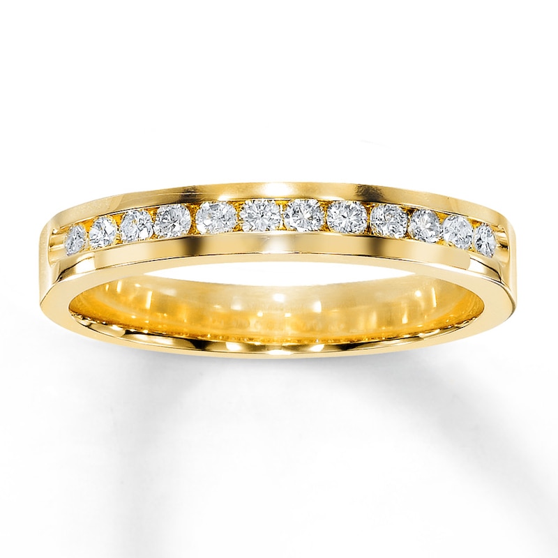 Previously Owned Diamond Anniversary Band 1/4 ct tw Round-cut 14K Yellow Gold