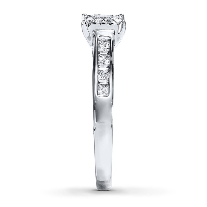 Main Image 3 of Previously Owned Ring 5/8 ct tw Diamonds 14K White Gold
