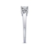 Thumbnail Image 3 of Previously Owned Diamond Three-Stone Engagement Ring 1 ct tw Princess-cut 14K White Gold & Platinum