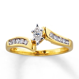 Previously Owned Diamond Ring 1/3 ct tw 14K Yellow Gold