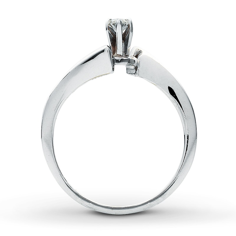 Main Image 2 of Previously Owned Diamond Ring Marquise 1/3 ct tw 14K White Gold