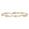 Thumbnail Image 1 of Previously Owned Bracelet Diamond Accents 10K Yellow Gold