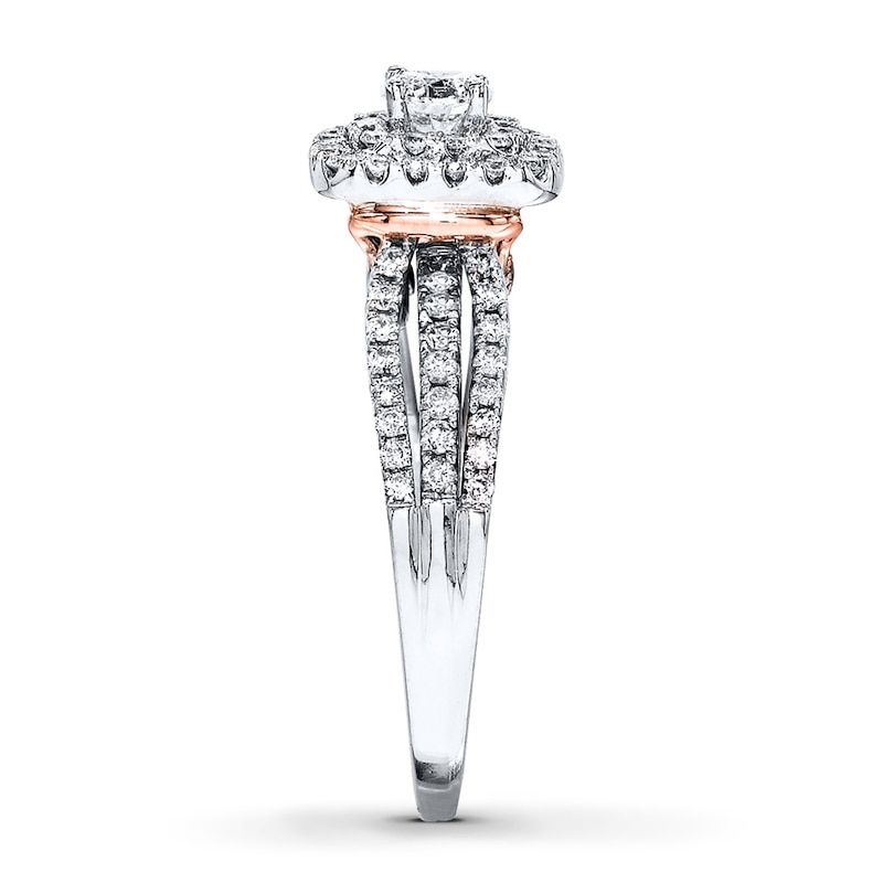 Main Image 3 of Previously Owned Diamond Ring 1 ct tw 14K Two-Tone Gold