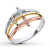 Thumbnail Image 1 of Previously Owned Diamond Ring 1/8 ct tw Sterling Silver & 10K Two-Tone Gold