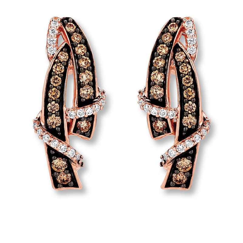 Le Vian Jared Jewelers Diamond Hoop Earrings Levian Hoop Earrings