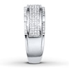 Previously Owned Men's Diamond Band 1/2 ct tw 10K White Gold