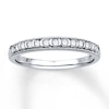 Thumbnail Image 1 of Previously Owned Diamond Anniversary Band 1/5 ct tw Round-cut 10K White Gold