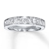 Thumbnail Image 1 of Previously Owned Diamond Anniversary Band 1 ct tw Princess-cut 14K White Gold