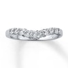 Thumbnail Image 1 of Previously Owned Diamond Enhancer Ring 3/8 ct tw Round-cut 14K White Gold