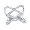 Previously Owned Diamond Ring 1 ct tw Round-cut 10K White Gold