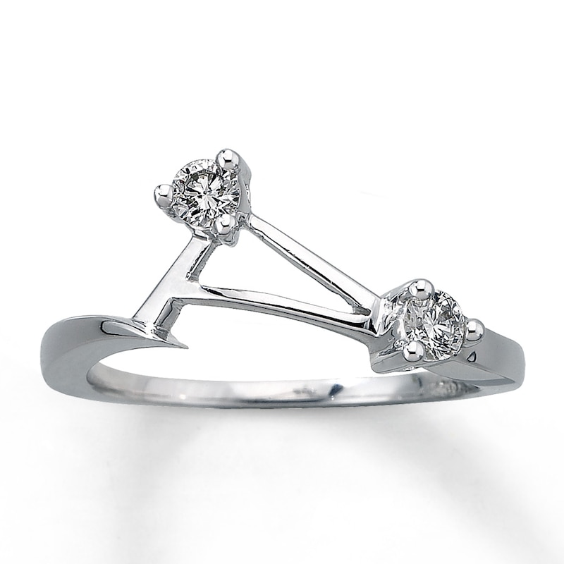 Main Image 1 of Previously Owned Diamond Wedding Band 1/5 ct tw Round-cut 14K White Gold Size 9.25