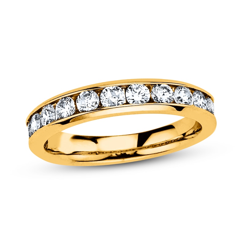 Previously Owned Diamond Anniversary Band 1 ct tw Round-cut 10K Yellow Gold