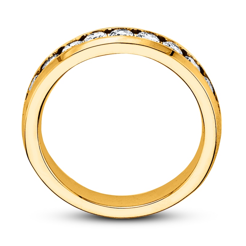 Previously Owned Diamond Ring 1 ct tw Round-cut 10K Yellow Gold