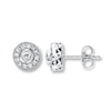 Thumbnail Image 1 of Previously Owned Diamond Earrings 1/4 ct tw 10K White Gold