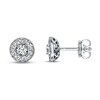 Thumbnail Image 1 of Previously Owned Neil Lane Earrings 1 ct tw Diamonds Round-cut 14K White Gold