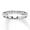 Thumbnail Image 1 of Previously Owned Diamond Anniversary Ring 3/8 ct tw Round-cut 10K White Gold