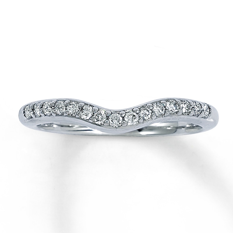 Main Image 1 of Previously Owned Ring 1/4 ct tw Round-cut Diamonds 14K White Gold