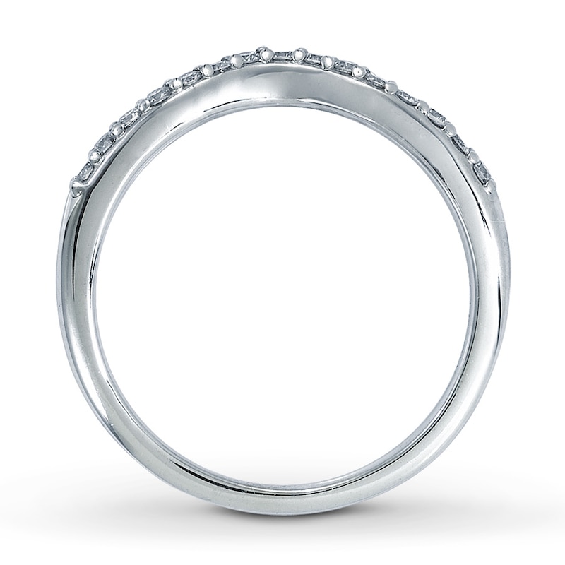 Main Image 2 of Previously Owned Ring 1/4 ct tw Round-cut Diamonds 14K White Gold
