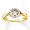 Thumbnail Image 0 of Previously Owned Ring 1/20 ct tw Diamonds 10K Yellow Gold