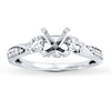 Thumbnail Image 1 of Previously Owned Diamond Ring Setting 1/4 ct tw Round-cut 14K White Gold