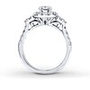 Thumbnail Image 2 of Previously Owned Diamond Ring Setting 1 ct tw Round-cut 18K White Gold