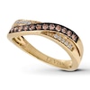 Thumbnail Image 1 of Previously Owned Le Vian Chocolate Diamond Ring 1/4 ct tw Round-cut 14K Honey Gold - Size 10.25