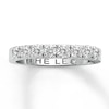 Thumbnail Image 1 of Previously Owned THE LEO Diamond 3/4 ct tw Anniversary Band Round-cut 14K White Gold Size 8
