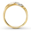 Thumbnail Image 2 of Previously Owned Men's Wedding Band 1/4 ct tw Round-cut Diamonds 10K Yellow Gold Size 14.25