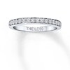 Thumbnail Image 1 of Previously Owned THE LEO Diamond Band 1/4 ct tw Round-cut 14K White Gold - Size 4