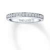 Thumbnail Image 0 of Previously Owned THE LEO Diamond Band 1/4 ct tw Round-cut 14K White Gold - Size 4