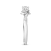 Thumbnail Image 2 of Previously Owned Diamond Promise Ring 1/5 ct tw Princess/Round 10K White Gold