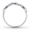 Thumbnail Image 2 of Previously Owned Diamond Anniversary Ring 1/5 ct tw Round-cut Sterling Silver