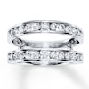 Thumbnail Image 1 of Previously Owned Diamond Enhancer Ring 1 ct tw Round-cut 14K White Gold