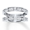 Thumbnail Image 0 of Previously Owned Diamond Enhancer Ring 1 ct tw Round-cut 14K White Gold