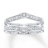 Thumbnail Image 0 of Previously Owned Diamond Enhancer Ring 1/4 ct tw Round-cut 14K White Gold