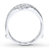 Thumbnail Image 1 of Previously Owned Diamond Enhancer Ring 1/4 ct tw Round-cut 14K White Gold