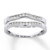 Thumbnail Image 0 of Previously Owned Diamond Enhancer Ring 1/4 ct tw Round-cut 14K White Gold