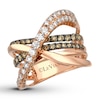 Thumbnail Image 1 of Previously Owned Le Vian Chocolate Diamonds 1-1/5 ct tw Ring 14K Strawberry Gold
