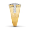 Previously Owned Men's Diamond Ring 5/8 ct tw 10K Two-Tone Gold