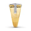 Thumbnail Image 2 of Previously Owned Men's Diamond Ring 5/8 ct tw 10K Two-Tone Gold