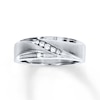 Previously Owned Diamond Ring 1/10 ct tw Round-cut 10K White Gold