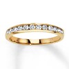 Thumbnail Image 1 of Previously Owned Diamond Anniversary Ring 3/8 ct tw Round-cut 10K Yellow Gold