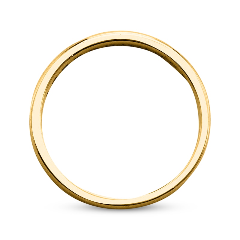 Main Image 3 of Previously Owned Diamond Anniversary Ring 1/8 ct tw Round-cut 10K Yellow Gold