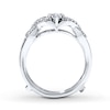 Thumbnail Image 2 of Previously Owned Diamond Enhancer Ring 1/2 ct tw Princess & Round-cut 14K Gold