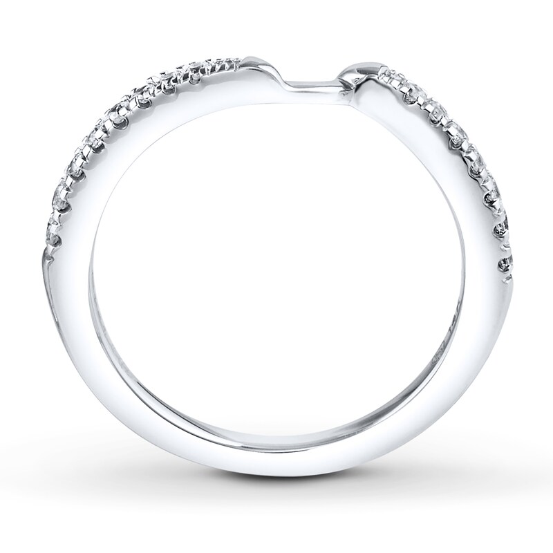Main Image 2 of Previously Owned Ever Us Diamond Wedding Band 1/5 ct tw Round-cut 14K White Gold